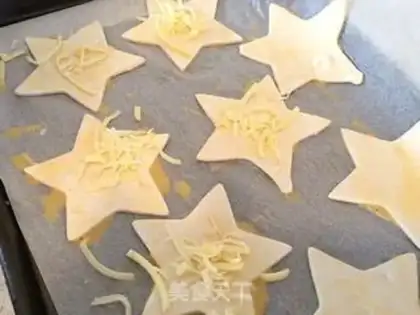 Make Cheese and cheese puff step 3