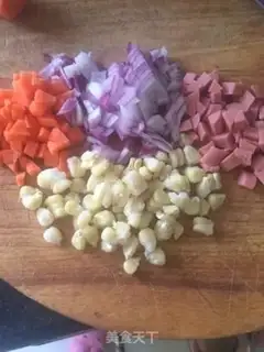 Make Egg fried rice step 0