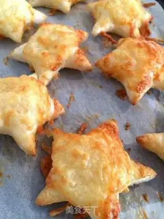 Make Cheese and cheese puff step 4