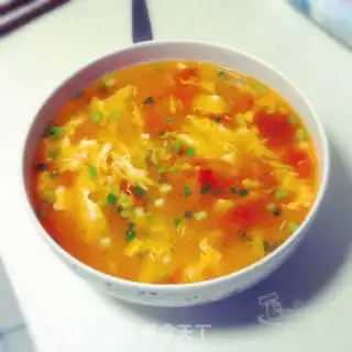 Make Tomato egg soup step 8