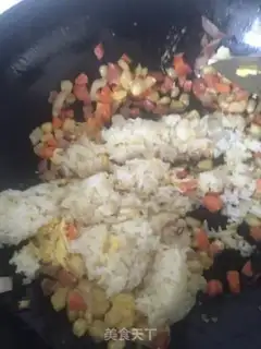 Make Egg fried rice step 4