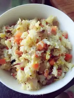 Make Egg fried rice step 5