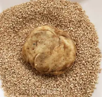 Make Sesame pancakes step 14