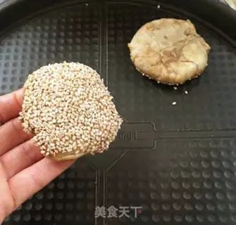 Make Sesame pancakes step 16