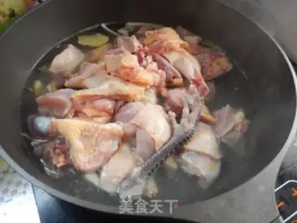 Make Party chicken soup step 3