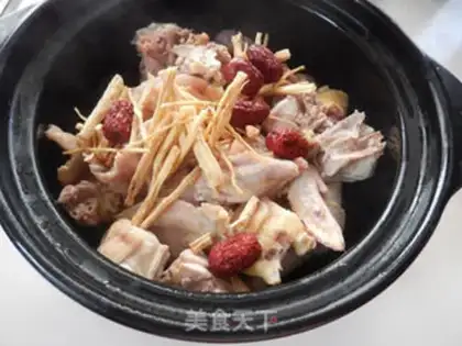 Make Party chicken soup step 4