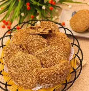 Make Sesame pancakes step 21