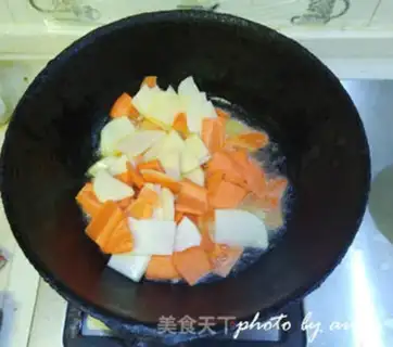 Make Potato burn the sea belt step 3