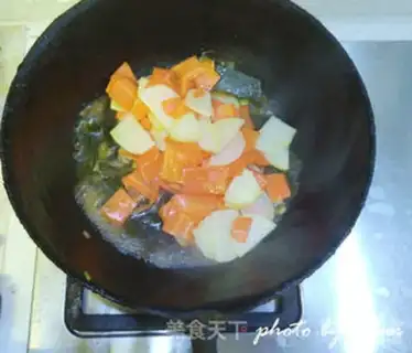 Make Potato burn the sea belt step 9
