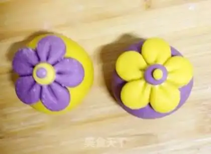 Make Flower buns step 10