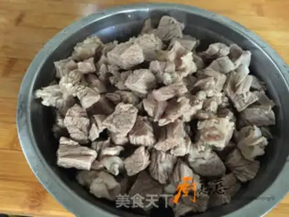 Make Tomato beef step 1