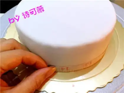 Make Rolling sugar cake step 14
