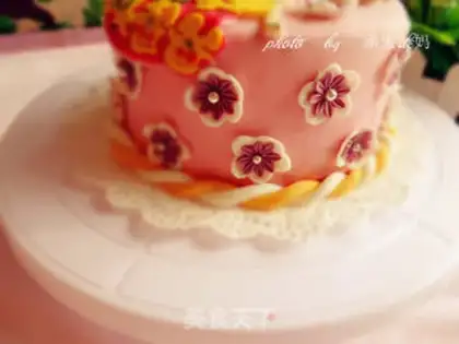 Make Rolling sugar cake step 26