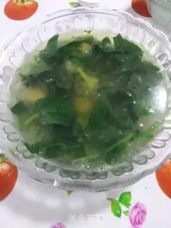 Make Onion meatball spinach soup step 7