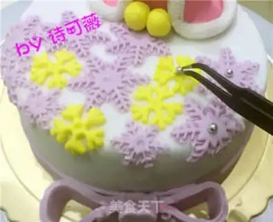 Make Rolling sugar cake step 38