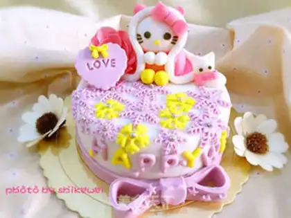 Make Rolling sugar cake step 46