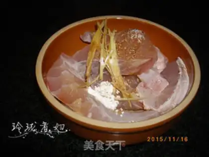 Make Fish radish step 1