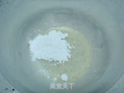 Make Peach cookies step 1