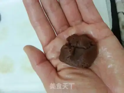Make walnut cocoa cookies step 7