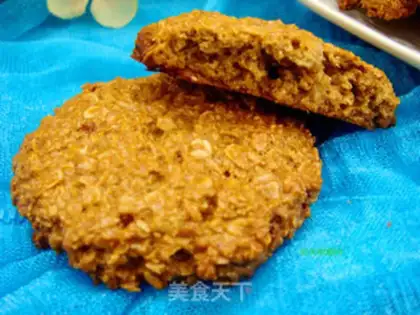 Make oatmeal red sugar cookies step 9