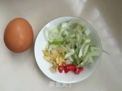 Make Fried rice shrimp step 2