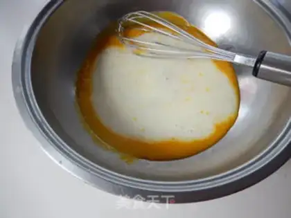 Make Black sesame ricin cake step 0