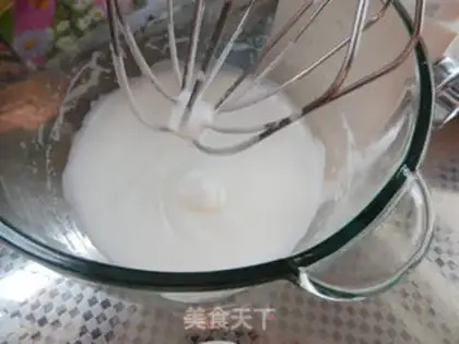 Make Black sesame ricin cake step 6