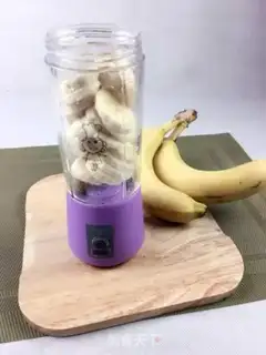 Make Banana milk juice step 1