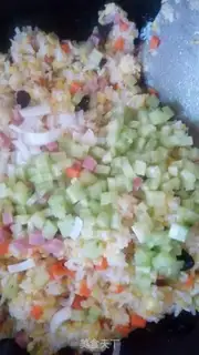 Make Egg fried rice step 5