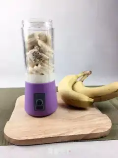 Make Banana milk juice step 3
