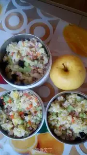Make Egg fried rice step 6