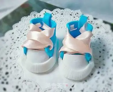 Make Rolling sugar baby shoes step 19