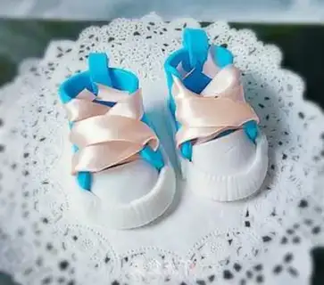 Make Rolling sugar baby shoes step 20