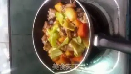 Make A three-plant chicken step 8