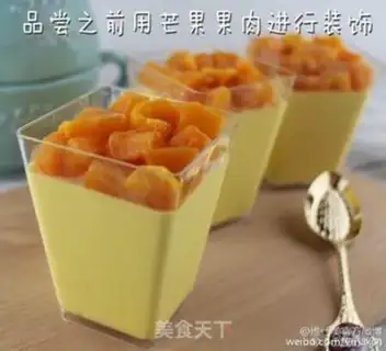 Make Mango frozen cheese cup step 6