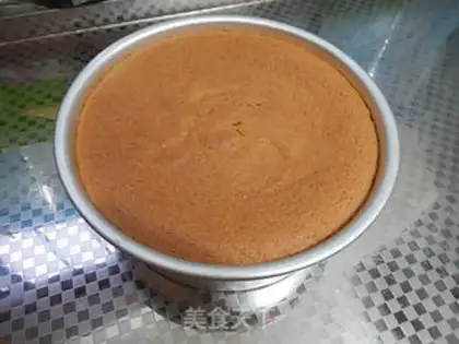 Make Black sesame ricin cake step 14
