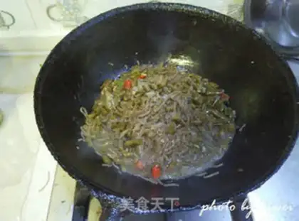 Make Potato soybeans step 9