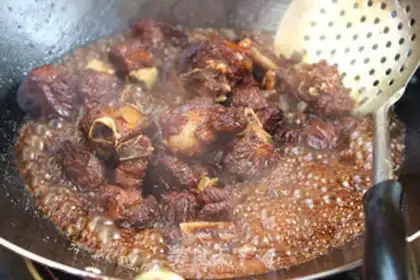 Make Sugar vinegar ribs step 8