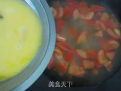 Make Potatoe eggflower soup step 5