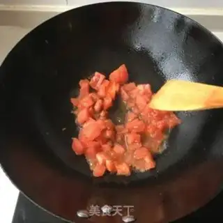 Make Tomato egg noodles step 5