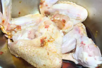 Make Honey chicken wings step 1