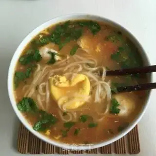 Make Tomato egg noodles step 9