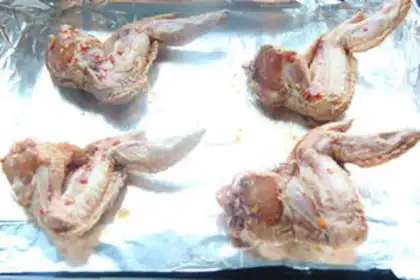 Make Honey chicken wings step 2