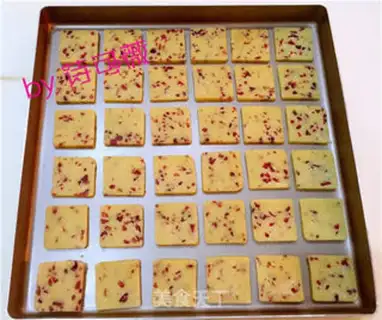 Make Cranberry cookies step 9