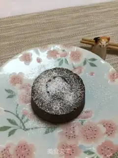 Make The lava cake step 7