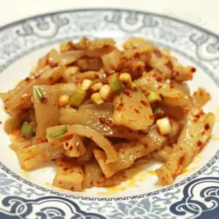 Make Spicy pig skin step 6