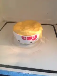 Make Microwave cake step 7