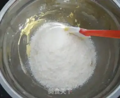 Make Milk coconut ball step 9