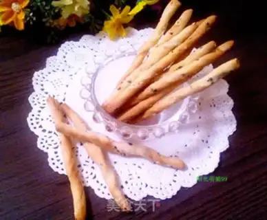 Make Sesame sticks, crackers step 8