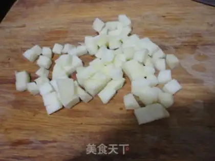 Make Apple omelet step 2